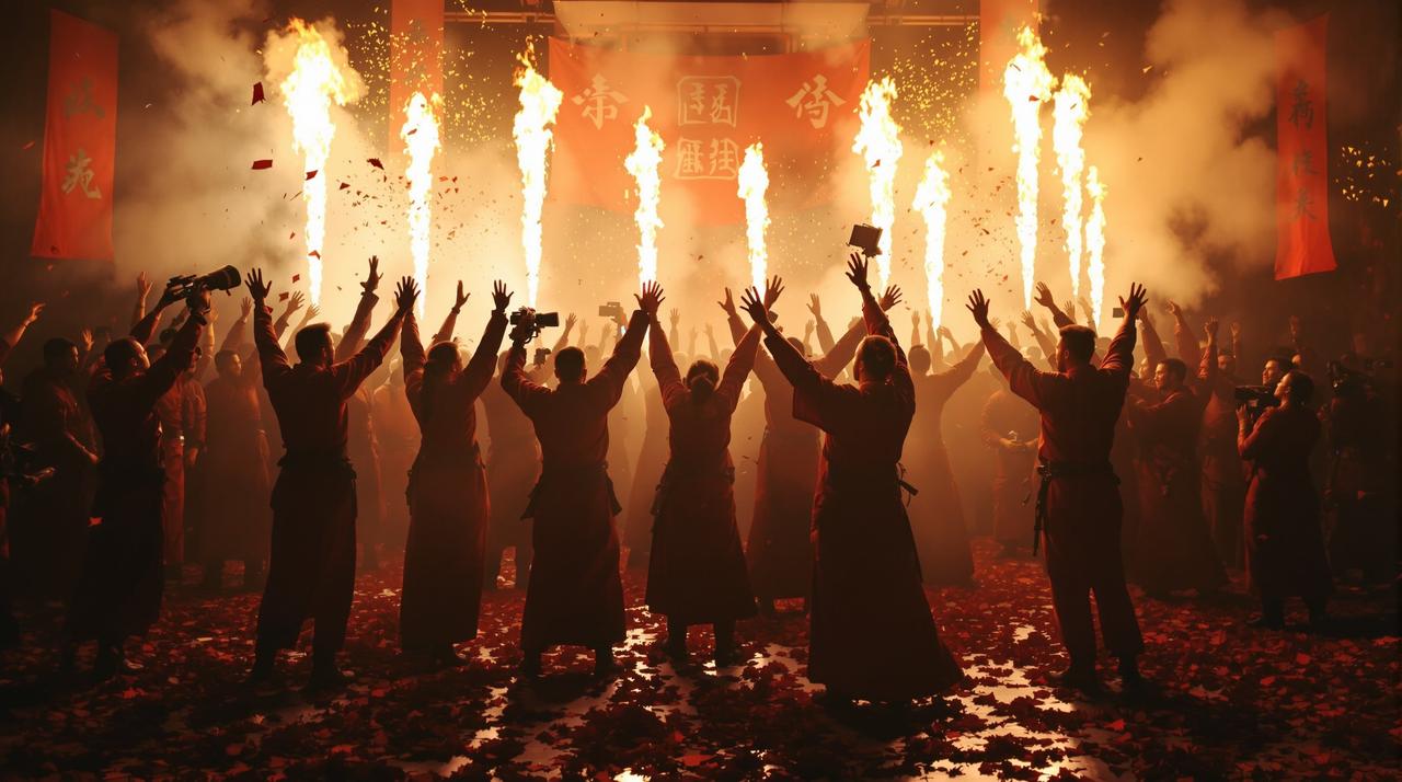 河马影视年度巨制《山河无疆》正式杀青,预计明年春节档上映